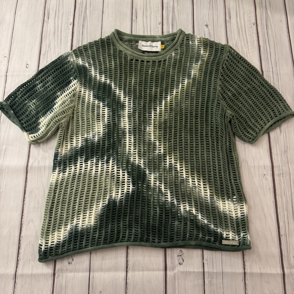 House of‎ Sunny Women From The Globe Short Sleeve Knit MULTI Women's Size XS